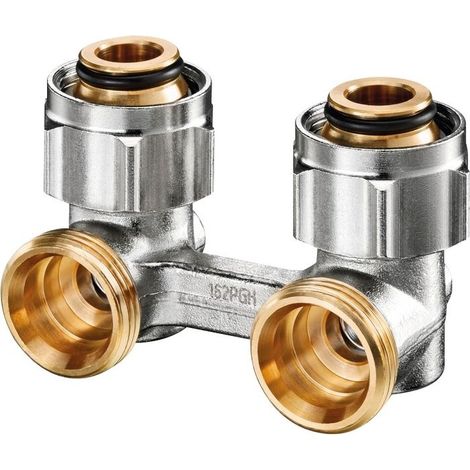 Raccord d'arrêt équerre mâle femelle 3/4'' (20/27) - ZB Multiflex, Oventrop