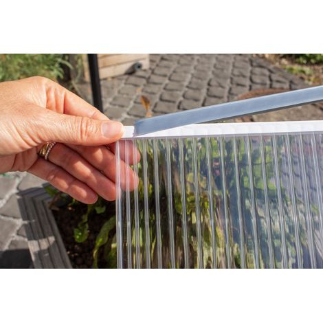 Vitavia HKP Abdeckung M für Modelle 5000, 5200, 6200, 6500, aluminium blank, 0,25 cm (B) (1/5)