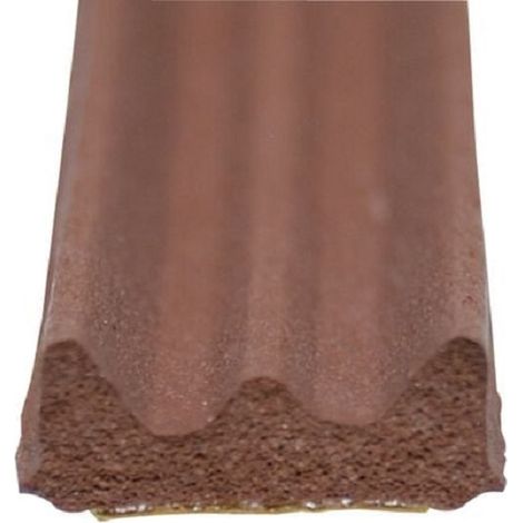 Kiso – Rouleau d'étanchéité en caoutchouc EPDM 3x9mm longueur 150m – Pour vitrages en bois – 1413X9BR