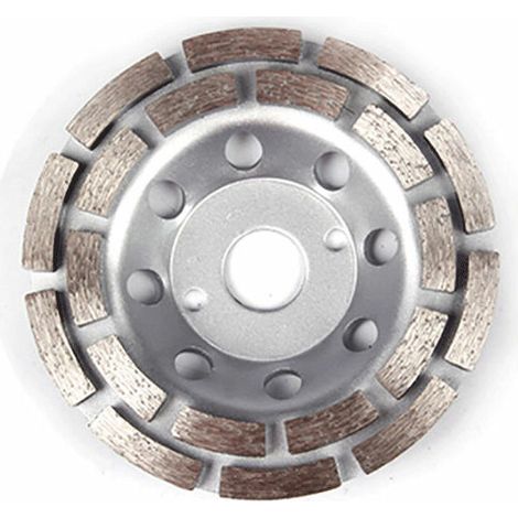 Green Mobility-Qualité Première Disque Diamant à Meuler Béton universelle 125 x 22,2 mm PDX829.025 Double Rangée (1/5)