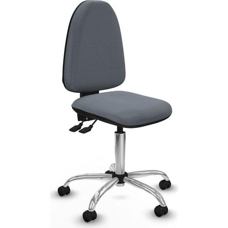 Piqueras y Crespo B0005RF Silla de oficina gris ergonómica