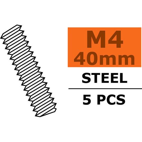 Revtec - Tie Rod - M4X40 - Steel - 5 pcs