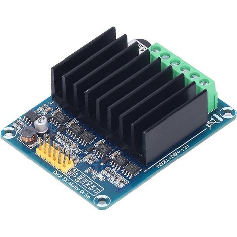 DC5-15V 30A Motortreibermodul Zweikanal-H-Brücken-DC-Motortreibermodul für intelligente Automobile