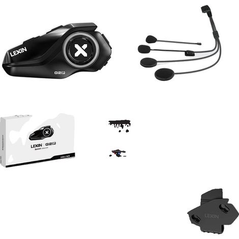 Intercom de moto, connectivité Bluetooth, technologie de réduction du bruit, G2P-1PC (1/2)