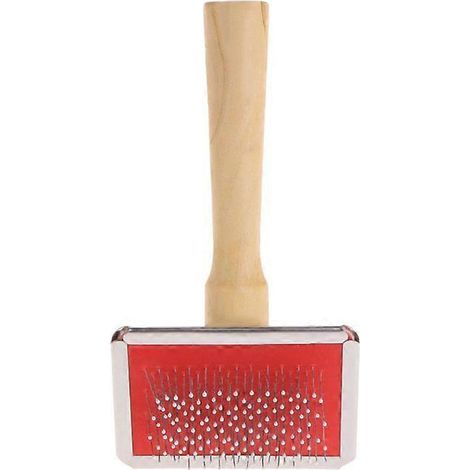 Brosse de toilettage pour animaux de compagnie - Élimine le sous-poil, les nœuds et les poils emmêlés, les pellicules et la saleté - Taille XS (1/5)