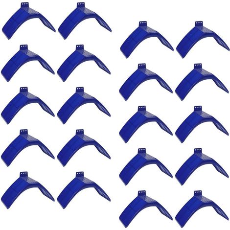20 Supports de repos pour pigeons, perchoir antidérapant en PP, accessoire de cage pour intérieur et extérieur