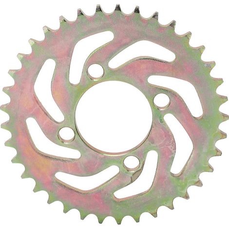 Kettenrad hinten 202437T 428, 52 mm Stahl-Kettenrad hinten, Ersatzteil für Motorrad, Quad und Kart (Selbstmontage). (1/5)