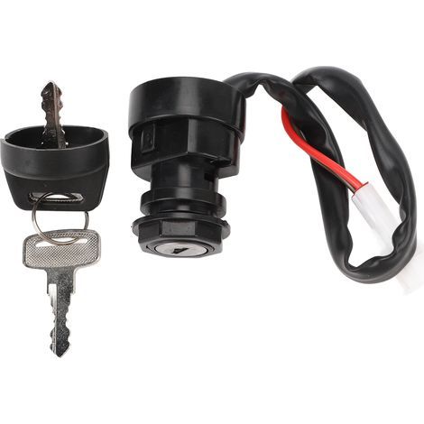 Commande de Commutateur de clé de avec 2 Clés pour GRIZZLY 350 YFM350G YFM350T YFM350FGI. (1/5)