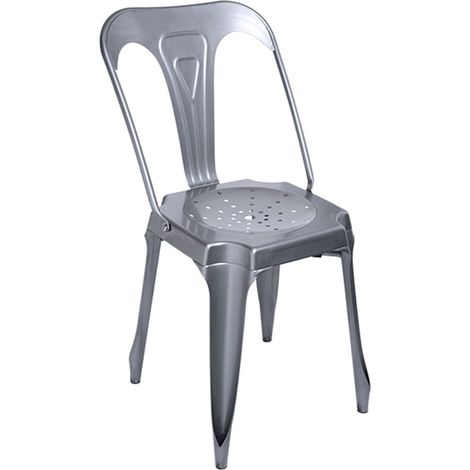Sillas Comedor - Silla Ulix - Gris metalizado (1/4)