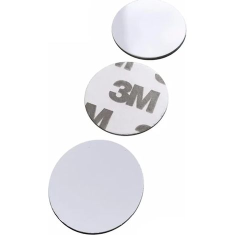 Etiqueta RFID adhesiva de 25 mm, color blanco HD-RCC01 (1/3)
