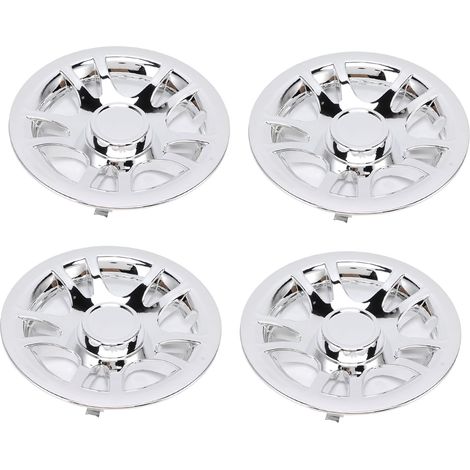 Roue chromée 8 pouces pour golfette EZ-GO, cache-moyeu brillant, enjoliveur de roue, pièce tuning auto, 1 pièce (1/5)