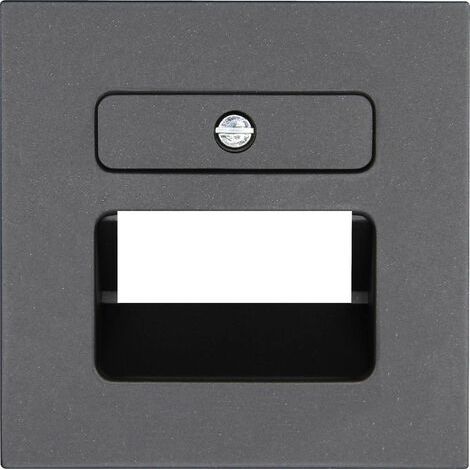 Kopp UAE-Abdeckung für 1-2 Anschlüsse Athenis, anthrazit, 371715181 Kopp (1/2)