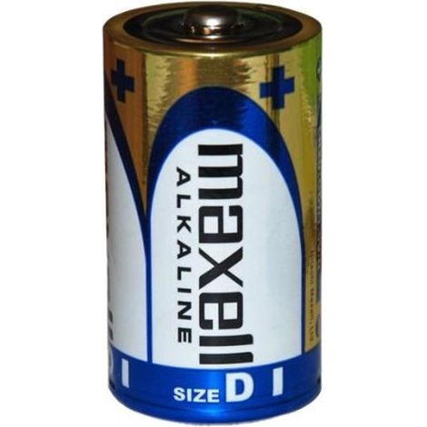 Batterie - Maxell - LR 20 - 2 x D - Alcaline - Longue durée