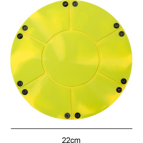 Gamelle pliable en silicone pour chiens et chats, conçue pour les voyages en extérieur, servant à la fois de gamelle et de jouet à mâcher. (1/4)