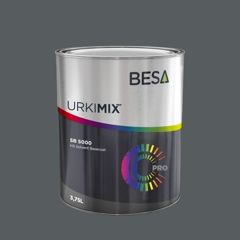 Pot de peinture Polyuréthane / bi composant Gris Basalte RAL 7012 Satin - 750 gr