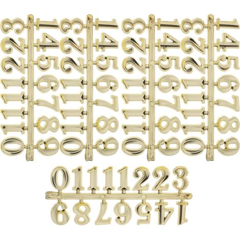 de 5 chiffres arabes pour horloge murale à monter soi même