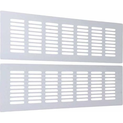 Rectangular Ventilation Grille - Aluminum Ventilation Grille for Air Ventilation (30 cm) - 2 Pieces (1/4)