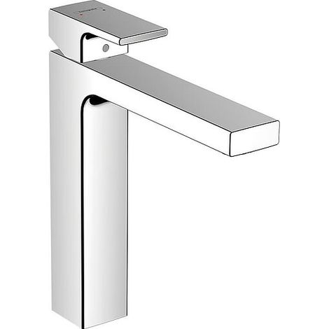 Waschtischmischer Hansgrohe 190 Vernis Shape, Ausladung 181 mm, mit Zugstange, chrom - 71562000