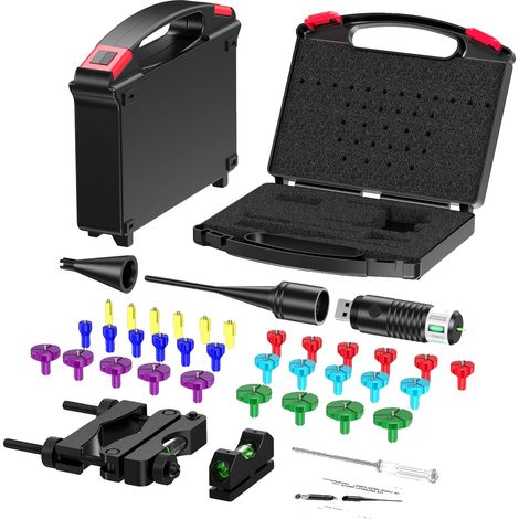 Kit di livellamento ricaricabile tramite USB, precalibrato in fabbrica, J1350G-SPY Verde (1/5)