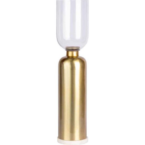 Bougeoir de Sol Rond Design "Shyam" 72cm Or (1/3)