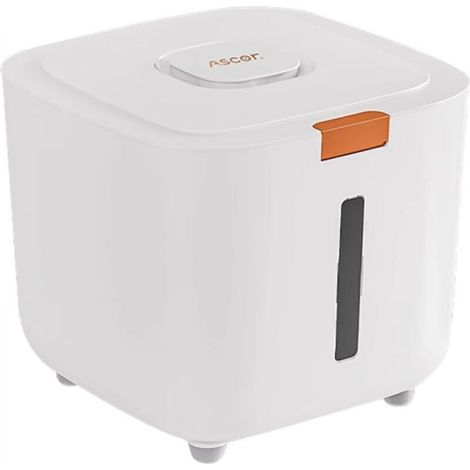Rice storage container, rice storage container with automatic opening lid and measuring cup, flour storage container, kitchen accessories (1/5)