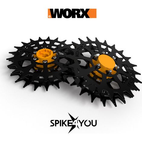 Räder für WORX Landroid S und M Rasenmäher, 2 mm Kohlenstoffstahl (1/5)