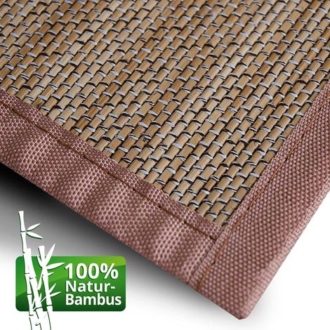 Tapis en bambou Panda Marron 120 x 180 cm