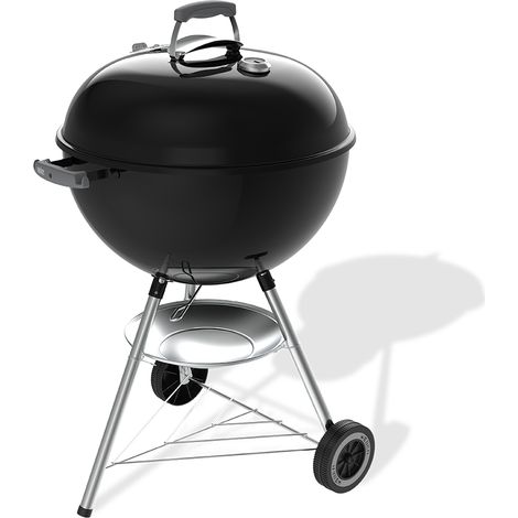 Weber – Barbecue à charbon 57 cm – Cuve en acier émaillé – Thermomètre intégré – Clapet d'aération en aluminium – Système One-Touch (1/4)