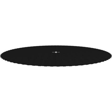 Tapis de saut Tissu Noir pour trampoline rond de 4,27 m (1/5)
