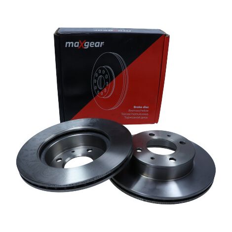 Lot de 2 Disques de frein MAXGEAR 19-1302 HYUNDAI 51712-02550 51712-02551 (1/2)