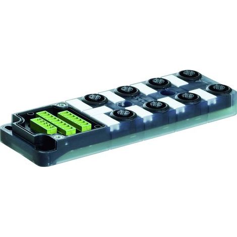 Murrelektronik 8000-88500-0000000 Scatola sensore attuatore passiva Distributore M12 con filettatura in plastica 1 pz.