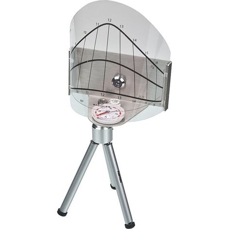 Indicateur de trajectoire solaire "espion solaire" espion +5 films +1 trépied +1 mallette (1/2)
