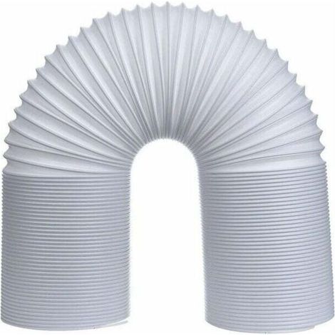 Abluftschlauch für Klimaanlagen, 13 cm Durchmesser und 300,5 cm lang. Flexibler Abluftschlauch für mobile Klimageräte, in verschiedenen Längen erhältlich.