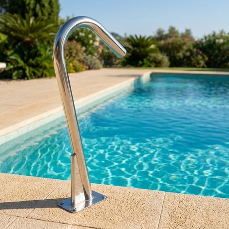 Cannone ad acqua circolare per piscina residenziale, AISI-316, 5 m3/h.