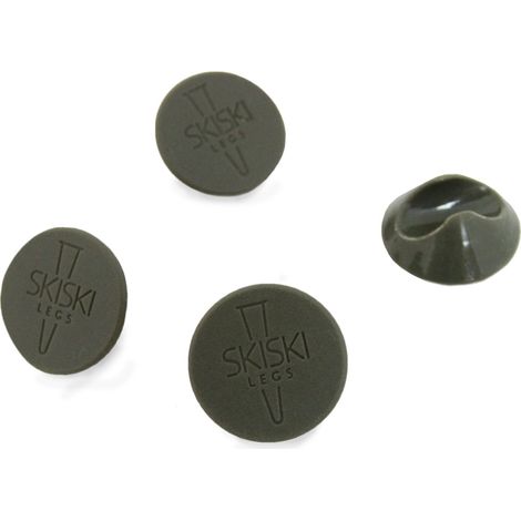 Protectores Patas Horquilla 12 mm SkiSki Legs™ con Tecnología Ski-Glide, Clips en Polímero Antideslizante, Deslizamiento Suave y Protección Suelo, Pack 4 Unidades