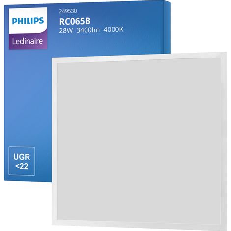 Pavé LED Ledinaire RC065B LED34S/840 PSU W60L60 - Philips