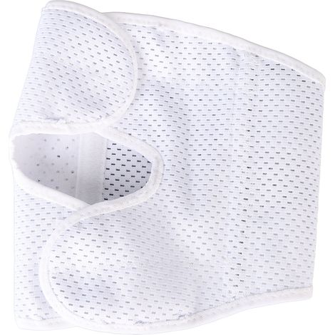 Genouillères de protection pour l'articulation rotulienne, idéales pour le sport, la course à pied et le basketball. Modèles homme et femme, blanc, taille XL. (1/5)