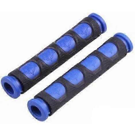 1 paire de couvre-poignées de frein à main de moto antidérapants et résistants à l'usure, accessoires de modification de poignée de frein à main électrique pour guidon (bleu) (1/5)