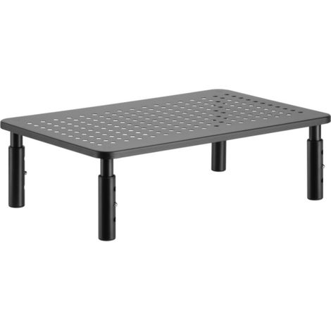 Soporte metálico elevador de monitor GSC - Negro (1/5)