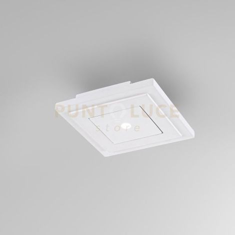 Faretto da Incasso in Gesso 11W 813lm 3000K Bianco - Design Diretto per Controsoffitti - Installazione ad Incasso Interna - Gealuce