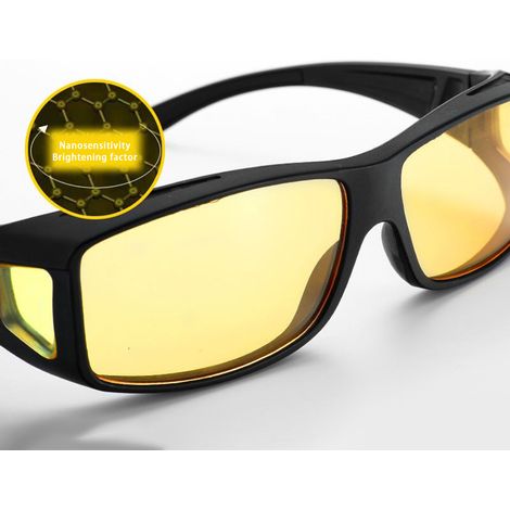 Lunettes de conduite de nuit anti-éblouissement, vision nocturne HD polarisée, pour hommes et femmes (1/5)