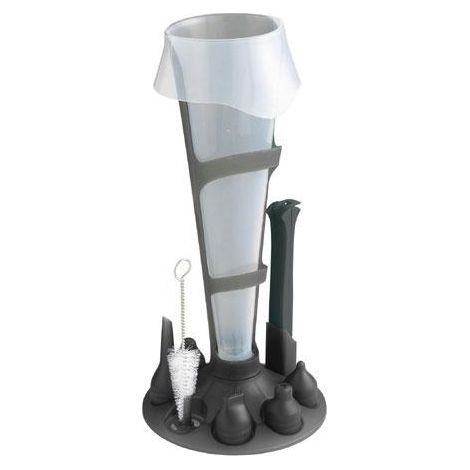Mastrad Set de manga pastelera negro silicona duradera (1/3)