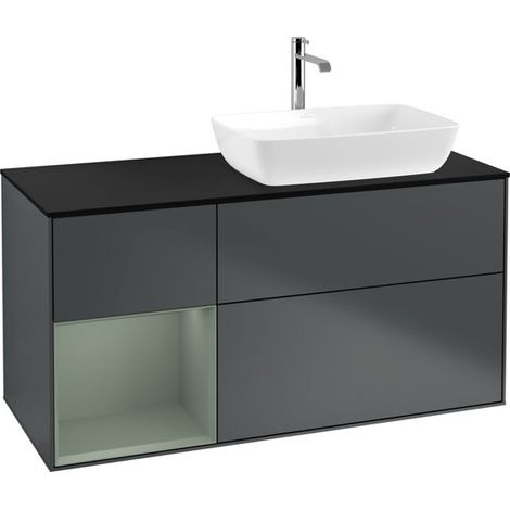 Villeroy & Boch Armoire sous lavabo Finion F80 F802GMHG PMID (1/2)