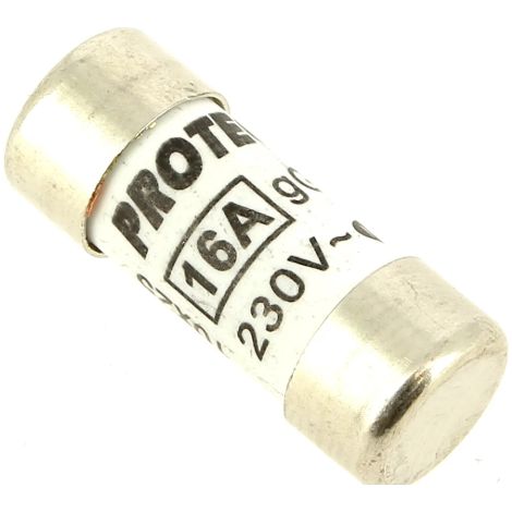 Protech 1025/16 16A fuse, 10x25 mm, 230 V, with indicator