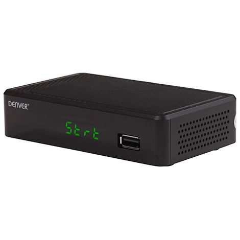 Denver DTB-148 descodificador para televisor Ethernet (RJ-45), Terrestre Full HD Negro (1/5)