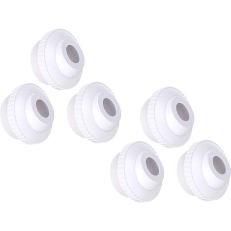 Verstellbare Pooldüsen – 6-teiliges ABS-Set – Einfache Installation – Optimale Wasserzirkulation (1/5)
