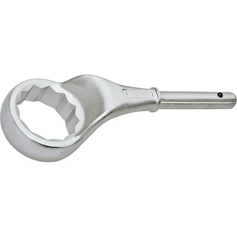 Clé polygonale à grande puissance, Cote s/plats : 70 mm, Long. 365 mm, Pour Ø de tube emboîtable 30 mm, Épais. : de l'anneau : 35,5 mm (1/4)