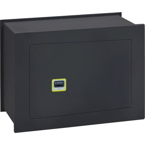 ARREGUI Ideal 10 281350 Caja fuerte de empotrar a pared con cerradura de llave, Caja de Seguridad para casa y negocio, fácil de usar, alto nivel de seguridad, 30 x 41 x 20 cm, 15 L (1/5)
