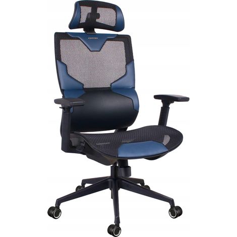CHAISE DE BUREAU PIVOTANTE RESPIRANTE CORTEK VISION POUR JOUEURS (1/3)