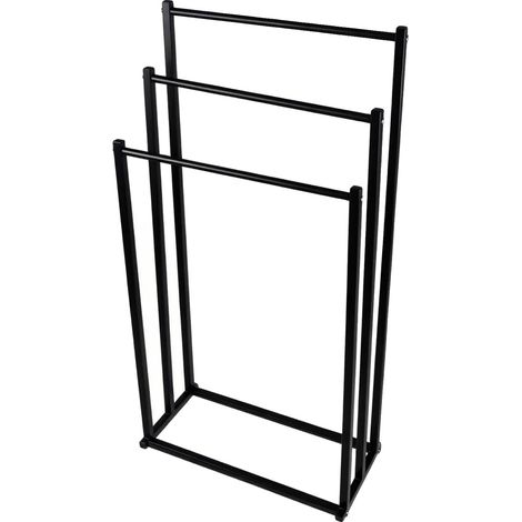 Toallero de 3 niveles, construcción duradera, 3 capas. (1/2)